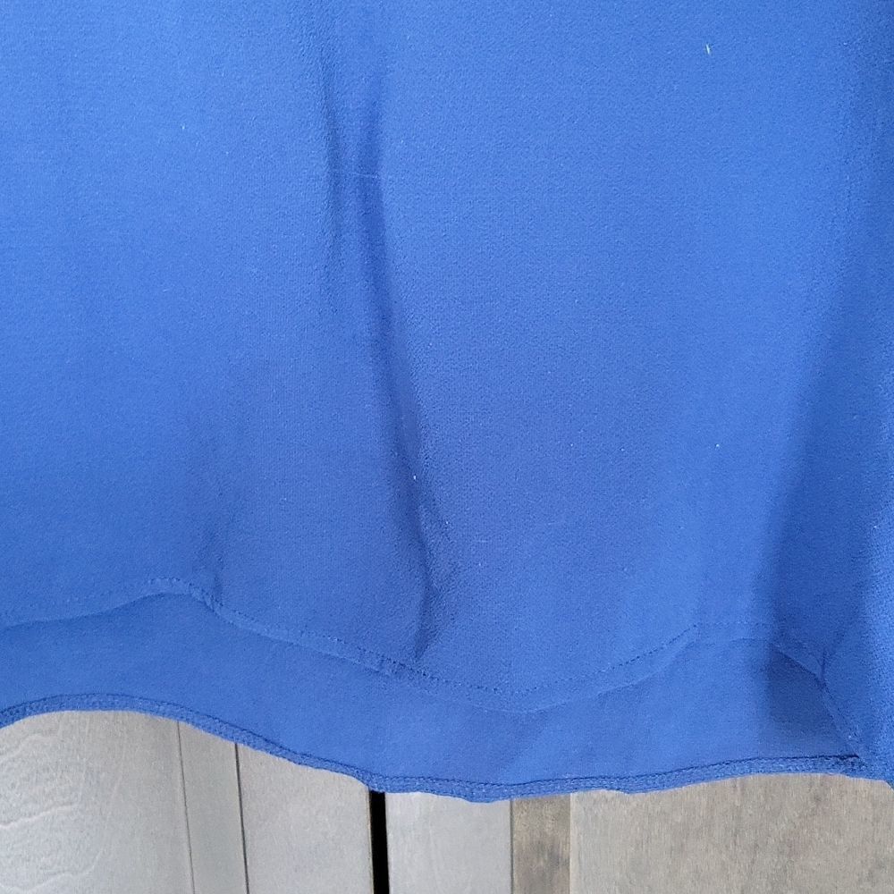 Ardene textured zip front blouse - Picture 4 of 5